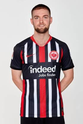 19.07.2019, xjhx, Fussball 1.Bundesliga, Eintracht Frankfurt - Fototermin 2019 2020 Porträttermin emspor, v.l. Nils Stendera (Eintracht Frankfurt) (DFL DFB REGULATIONS PROHIBIT ANY USE OF PHOTOGRAPHS as IMAGE SEQUENCES and or QUASI-VIDEO) Frankfurt am Main