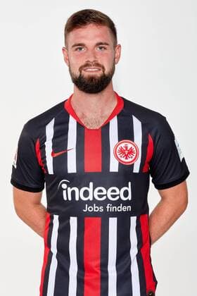 19.07.2019, xjhx, Fussball 1.Bundesliga, Eintracht Frankfurt - Fototermin 2019 2020 Porträttermin emspor, v.l. Marc Stendera (Eintracht Frankfurt) (DFL DFB REGULATIONS PROHIBIT ANY USE OF PHOTOGRAPHS as IMAGE SEQUENCES and or QUASI-VIDEO) Frankfurt am Main