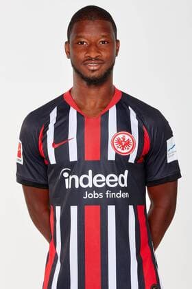 19.07.2019, xjhx, Fussball 1.Bundesliga, Eintracht Frankfurt - Fototermin 2019 2020 Porträttermin emspor, v.l. Almamy Toure (Eintracht Frankfurt) (DFL DFB REGULATIONS PROHIBIT ANY USE OF PHOTOGRAPHS as IMAGE SEQUENCES and or QUASI-VIDEO) Frankfurt am Main