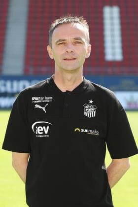 Teampraesentation Zwickau Fussball 3.Liga Mannschaftsleiter Jens Schubert; FSV Zwickau; 3.Liga, Porträttermin 2019 2020 , Zwickau, 23.07.2019, Stadion Zwickau, Fussball ,