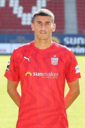 Teampraesentation Zwickau Fussball 3.Liga Ali Odabas; FSV Zwickau; 3.Liga, Porträttermin 2019 2020 , Zwickau, 23.07.2019, Stadion Zwickau, Fussball ,
