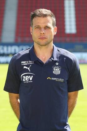 Teampraesentation Zwickau Fussball 3.Liga Torwarttrainer Steffen Süßner Suessner; FSV Zwickau; 3.Liga, Porträttermin 2019 2020 , Zwickau, 23.07.2019, Stadion Zwickau, Fussball ,