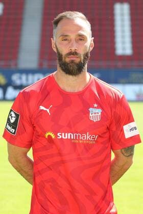 Teampraesentation Zwickau Fussball 3.Liga Christopher Handke; FSV Zwickau; 3.Liga, Porträttermin 2019 2020 , Zwickau, 23.07.2019, Stadion Zwickau, Fussball ,