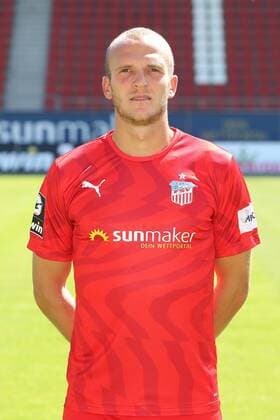 Teampraesentation Zwickau Fussball 3.Liga Julius Reinhardt; FSV Zwickau; 3.Liga, Porträttermin 2019 2020 , Zwickau, 23.07.2019, Stadion Zwickau, Fussball ,