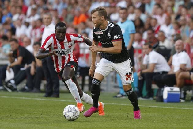 EINDHOVEN, 23-07-2019, Champions League preliminary round. Season 2019-2020. Philips Stadion. PSV - Basel. PSV player Bruma PSV - Basel  x3962841x Copyright: