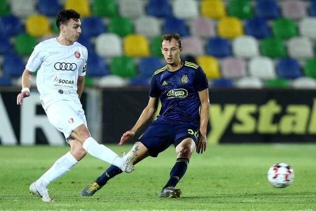 UEFA Champions League CRO vs GEO - Tbilisi, Georgia 23.07.2019., Mikheil Meskhi stadium, Georgia, Tbilisi - Champions League - First Qualifying Round Second Leg FC Saburtalo - GNK Dinamo. Marin Leovac.  LukaxStanzl PIXSELL