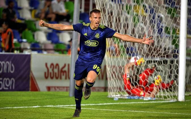 23.07.2019 Tbilisi(Georgia) FC Saburtalo-GNK Dinamo Zagreb 2nd leg champions league qualify men s football Mislav Orsic GNK Dinamo Zagreb celebrate goal :Str 