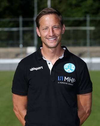 BAU 23. Juli 2019 Stuttgart-Degerloch Fußball SV Stuttgarter Kickers Fototermin, Trainer Ramon Gehrmann