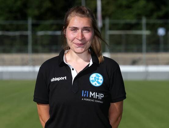 BAU 23. Juli 2019 Stuttgart-Degerloch Fußball SV Stuttgarter Kickers Fototermin, Chantal Schwinger (Physiotherapeutin)