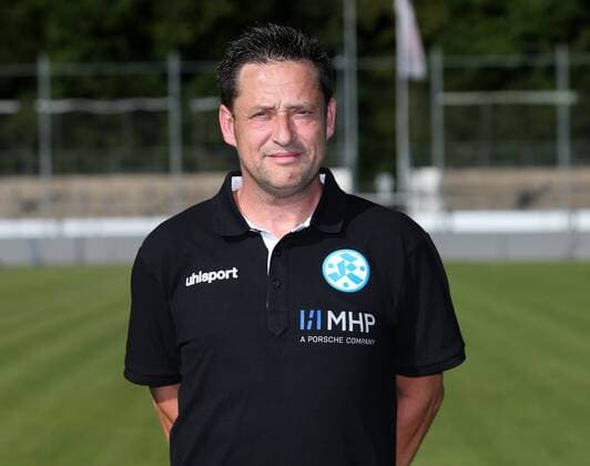 BAU 23. Juli 2019 Stuttgart-Degerloch Fußball SV Stuttgarter Kickers Fototermin, Dieter Kerschbaum