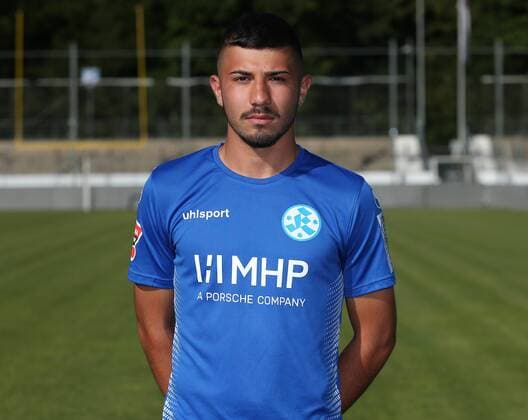 BAU 23. Juli 2019 Stuttgart-Degerloch Fußball SV Stuttgarter Kickers Fototermin, Berkant Cetinkaya