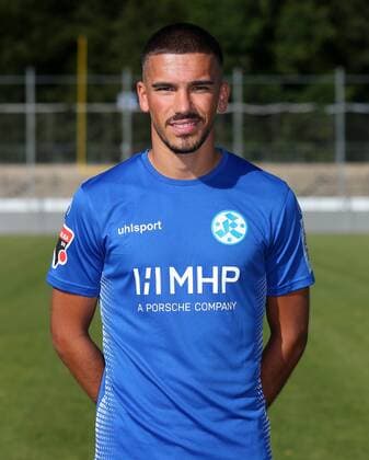 BAU 23. Juli 2019 Stuttgart-Degerloch Fußball SV Stuttgarter Kickers Fototermin, Leon Braun