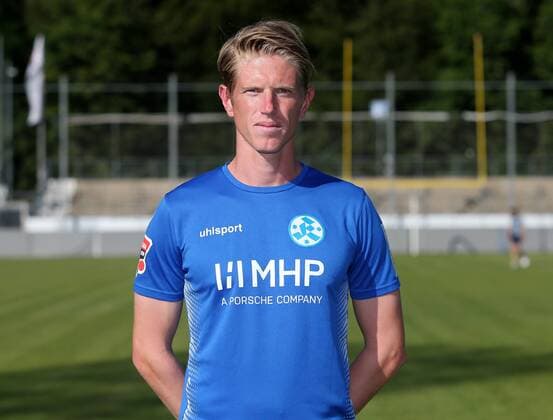 BAU 23. Juli 2019 Stuttgart-Degerloch Fußball SV Stuttgarter Kickers Fototermin, Tobias Feisthammel
