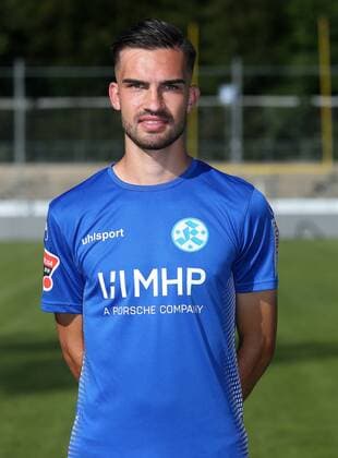 BAU 23. Juli 2019 Stuttgart-Degerloch Fußball SV Stuttgarter Kickers Fototermin, Tim Wöhrle