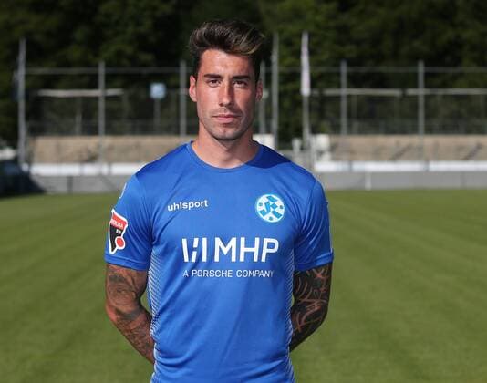 BAU 23. Juli 2019 Stuttgart-Degerloch Fußball SV Stuttgarter Kickers Fototermin, Cristian GilŽs