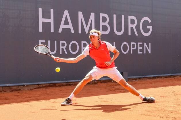 Alexander Zeverev (GER), Doppel Zverev Zverev vs. Lenz Masur, Hamburg European Open 2019, ATP, Tennis Herren 500, Hamburg, 24.07.2019, *** Alexander Zeverev GER , Double Zverev Zverev vs. Lenz Masur, Hamburg European Open 2019, ATP 500, Hamburg, 24 07 2019,