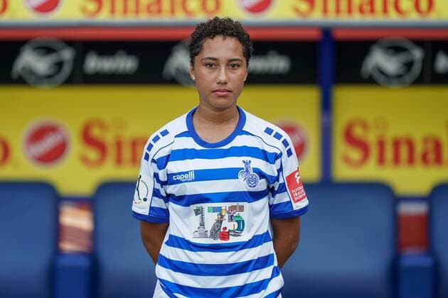 Vanessa Fürst ( MSV Duisburg ), Fussball - Flyeralarm Frauen Bundesliga - Saison 2019 2020 - Fototermin MSV Duisburg, Duisburg, Schauinsland Reisen Arena, 24.07.2019, DFB regulations prohibit any use of photographs as image sequences and or quasi-video Duisburg Schauinsland Reisen Arena Nordrhein-Westfalen Deutschland