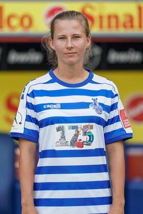 Meret Günster ( MSV Duisburg ), Fussball - Flyeralarm Frauen Bundesliga - Saison 2019 2020 - Fototermin MSV Duisburg, Duisburg, Schauinsland Reisen Arena, 24.07.2019, DFB regulations prohibit any use of photographs as image sequences and or quasi-video Duisburg Schauinsland Reisen Arena Nordrhein-Westfalen Deutschland