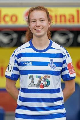 Jacqueline Broux ( MSV Duisburg ), Fussball - Flyeralarm Frauen Bundesliga - Saison 2019 2020 - Fototermin MSV Duisburg, Duisburg, Schauinsland Reisen Arena, 24.07.2019, DFB regulations prohibit any use of photographs as image sequences and or quasi-video Duisburg Schauinsland Reisen Arena Nordrhein-Westfalen Deutschland