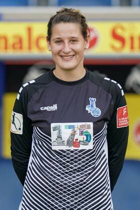 Carolin-Sophie Härling ( MSV Duisburg ), Fussball - Flyeralarm Frauen Bundesliga - Saison 2019 2020 - Fototermin MSV Duisburg, Duisburg, Schauinsland Reisen Arena, 24.07.2019, DFB regulations prohibit any use of photographs as image sequences and or quasi-video Duisburg Schauinsland Reisen Arena Nordrhein-Westfalen Deutschland