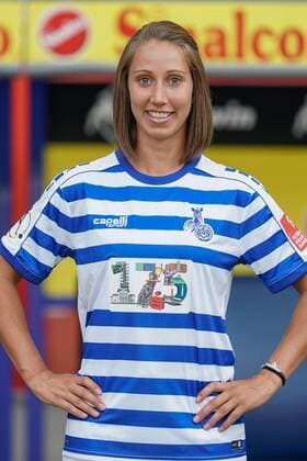 Yvonne Zielinski ( MSV Duisburg ), Fussball - Flyeralarm Frauen Bundesliga - Saison 2019 2020 - Fototermin MSV Duisburg, Duisburg, Schauinsland Reisen Arena, 24.07.2019, DFB regulations prohibit any use of photographs as image sequences and or quasi-video Duisburg Schauinsland Reisen Arena Nordrhein-Westfalen Deutschland