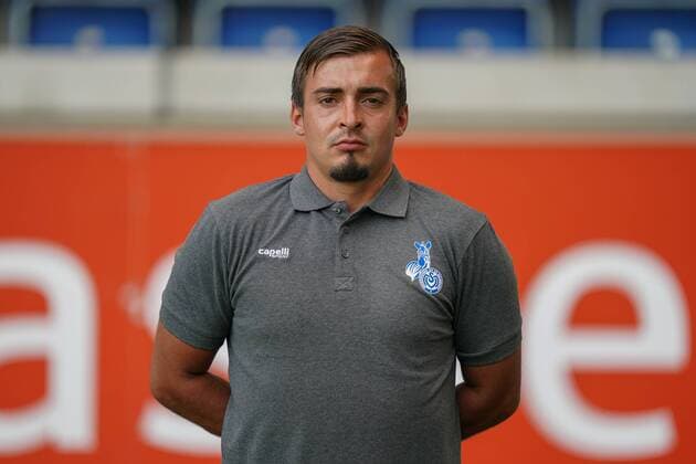 Torwarttrainer Marc Ernzer ( MSV Duisburg ), Fussball - Flyeralarm Frauen Bundesliga - Saison 2019 2020 - Fototermin MSV Duisburg, Duisburg, Schauinsland Reisen Arena, 24.07.2019, DFB regulations prohibit any use of photographs as image sequences and or quasi-video Duisburg Schauinsland Reisen Arena Nordrhein-Westfalen Deutschland