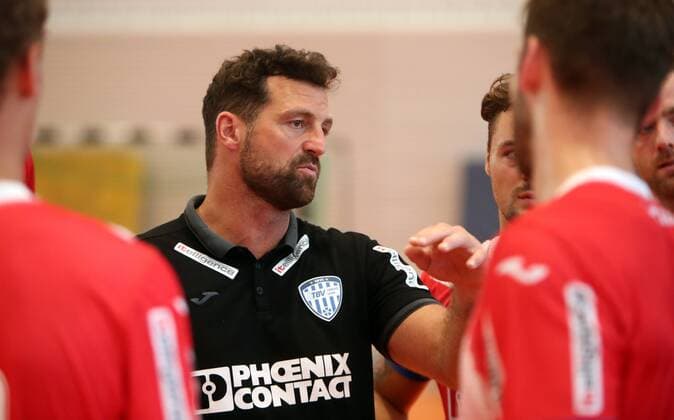 Handball Auswahl Esslingen - TBV Lemgo Deutschland, Esslingen, 24.07.2019, Handball Auswahl Esslingen - TBV Lemgo: Florian Kehrmann (Trainer TBV Lemgo).