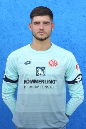 JULIAN BAUER 1. FSV MAINZ 05 II FUSSBALL, GER, REGIONALLIGA SUEDWEST, PORTRAETTERMIN 2019 2020, 