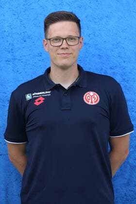 DAVID ACKERMANN PHYSIOTHERAPEUT 1. FSV MAINZ 05 II FUSSBALL, GER, REGIONALLIGA SUEDWEST, PORTRAETTERMIN 2019 2020, 