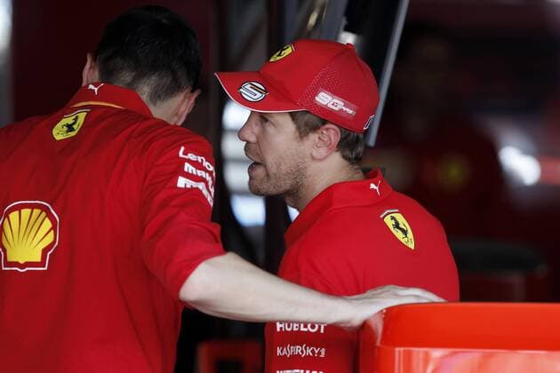 VETTEL Sebastian Team Scuderia Ferrari F1 GP von Deutschland Hockenheim 2019 25.07.2019 Hockenheim
