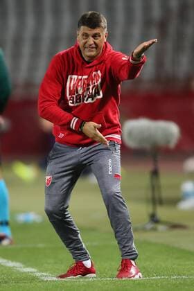 VLADAN MILOJEVIC trener fudbalera Crvene zvezde na utakmici kvalifikacija za UEFA Ligu Sampiona protiv HJK Helsinkija na stadionu Rajko Mitic, Beograd 24.07.2019. godine MarkoxMetlas 