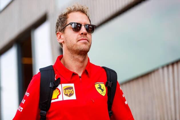 Sebastian Vettel (Scuderia Ferrari Mission Winnow) kommt ins Fahrerlager, Mercedes Benz Grosser Preis von Deutschland 2019, Motorsport, Formel 1, 25.07.2019, Mercedes Benz Grosser Preis von Deutschland 2019, Motorsport, Formel 1, 25.07.2019 Hockenheim Copyright: xEIBNER AlexanderxNeisx EP_ANS