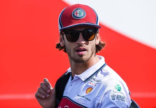 25.07.2019, xpsx, Motorsport FIA Formel 1, Mercedes Benz Großer Preis von Deutschland 2019 v.l. Antonio Giovinazzi (Alfa Romeo Racing 99 ITA) Hockenheim