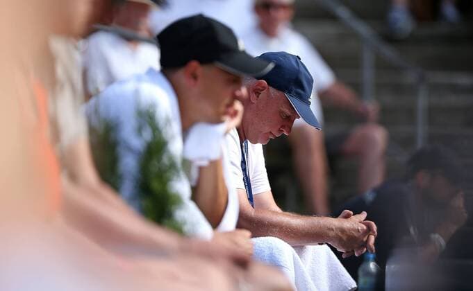 25.07.2019, ATP, Tennis Herren Tennisturnier der Herren, Hamburg European Open 2019. Alexander Michailowitsch Swerew (Vater von Alexander Zverev)