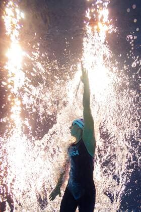 190726 Katie Ledecky of USA competes in the qualification of women s 800 meter freestyle swimming during the FINA World Championships on July 26, 2019 in Gwangju. Photo: Joel Marklund BILDBYRAN kod JM 88003 BBENG FINA World Championships FINA World Championships 2019 VM sim-VM simning swimming kval dam USA *** 190726 Katie Ledecky of USA competes in the qualification of women s 800 meter freestyle swimming during the FINA World Championships on July 26, 2019 in Gwangju Photo Joel Marklund BILDBYRAN kod JM 88003 BBENG FINA World Championships FINA World Championships 2019 VM sim VM simning swimming kval dam USA,  Copyright: JOELxMARKLUND BB190726JM060