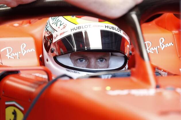 VETTEL Sebastian Team Scuderia Ferrari F1 GP von Deutschland Hockenheim 2019 26.07.2019 Hockenheim