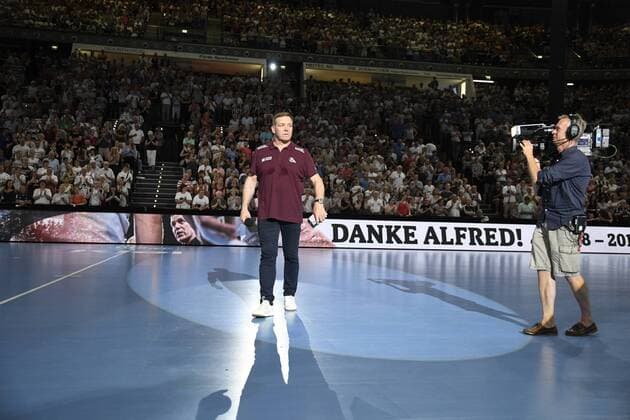 Alfred Gislason nimmt Abschied, Handball, Männer, Abschiedsspiel, Trainer Alfred Gislason, THW Kiel, 26.07.19 Kiel Sparkassen Arena Schleswig-Holstein Germany