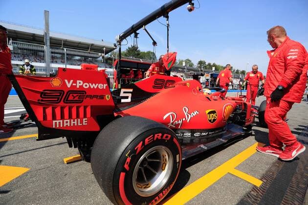 Sebastian Vettel, Scuderia Ferrari, formula 1 GP, Germany in Hockenheim, 27.07.2019 Photo:mspb Jerry Andre Sebastian Vettel, formula 1 GP, Germany