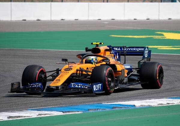 Lando Norris, McLaren, formula 1 GP, Germany in Hockenheim, 27.07.2019 Photo:mspb Jerry Andre Lando Norris, formula 1 GP, Germany