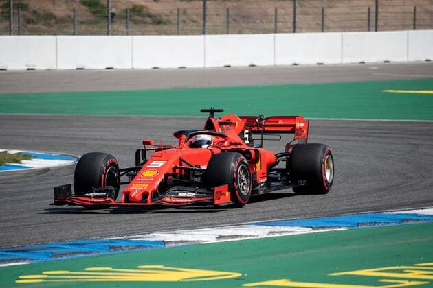 Sebastian Vettel, Scuderia Ferrari, formula 1 GP, Germany in Hockenheim, 27.07.2019 Photo:mspb Jerry Andre Sebastian Vettel, formula 1 GP, Germany