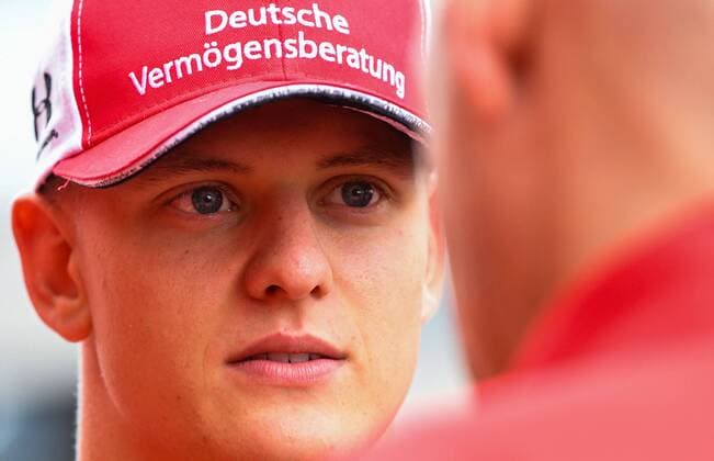 27.07.2019, xpsx, Motorsport FIA Formel 1, Mercedes Benz Großer Preis von Deutschland 2019 3.Freies Training v.l. Mick Schumacher Hockenheim