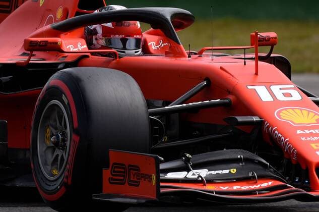27.07.2019, xpsx, Motorsport FIA Formel 1, Mercedes Benz Großer Preis von Deutschland 2019 3.Freies Training v.l. Charles Leclerc (Scuderia Ferrari Mission Winnow 16 MCO) Hockenheim