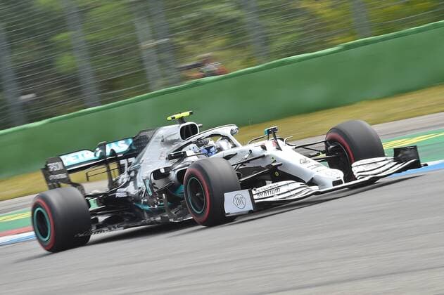 27.07.2019, xekx, FIA Formel 1, Formula 1 Mercedes-Benz - Großer Preis von Deutschland 2019 Qualifikation emspor, v.l. (DFL DFB REGULATIONS PROHIBIT ANY USE OF PHOTOGRAPHS as IMAGE SEQUENCES and or QUASI-VIDEO) Hockenheim