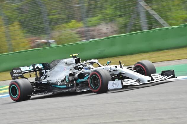 27.07.2019, xekx, FIA Formel 1, Formula 1 Mercedes-Benz - Großer Preis von Deutschland 2019 Qualifikation emspor, v.l. (DFL DFB REGULATIONS PROHIBIT ANY USE OF PHOTOGRAPHS as IMAGE SEQUENCES and or QUASI-VIDEO) Hockenheim