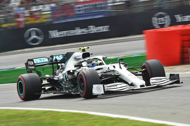 27.07.2019, xekx, FIA Formel 1, Formula 1 Mercedes-Benz - Großer Preis von Deutschland 2019 Qualifikation emspor, v.l. (DFL DFB REGULATIONS PROHIBIT ANY USE OF PHOTOGRAPHS as IMAGE SEQUENCES and or QUASI-VIDEO) Hockenheim