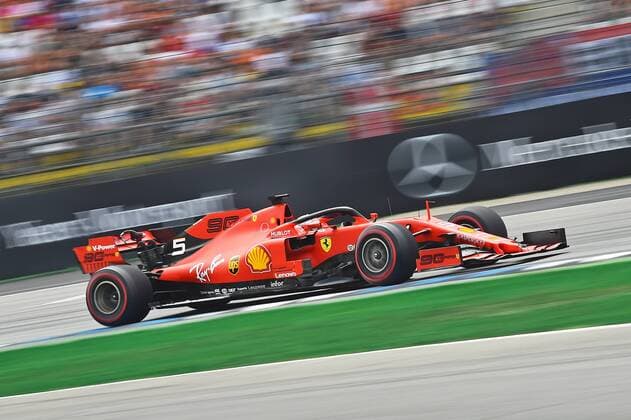 27.07.2019, xekx, FIA Formel 1, Formula 1 Mercedes-Benz - Großer Preis von Deutschland 2019 Qualifikation emspor, v.l. (DFL DFB REGULATIONS PROHIBIT ANY USE OF PHOTOGRAPHS as IMAGE SEQUENCES and or QUASI-VIDEO) Hockenheim