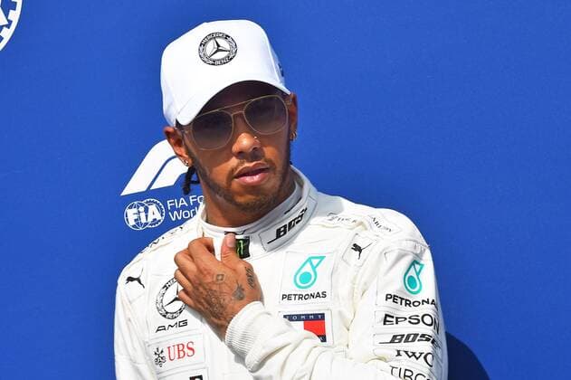 27.07.2019, xekx, FIA Formel 1, Formula 1 Mercedes-Benz - Großer Preis von Deutschland 2019 Qualifikation emspor, 1. Startplatz Lewis Hamilton (Mercedes-AMG Petronas) (DFL DFB REGULATIONS PROHIBIT ANY USE OF PHOTOGRAPHS as IMAGE SEQUENCES and or QUASI-VIDEO) Hockenheim