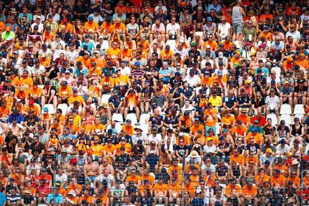 Verstappen Fans auf der Tribuene, Mercedes Benz Grosser Preis von Deutschland 2019, Motorsport, Formel 1, 27.07.2019, Mercedes Benz Grosser Preis von Deutschland 2019, Motorsport, Formel 1, 27.07.2019 Hockenheim Copyright: xEIBNER AlexanderxNeisx EP_ANS