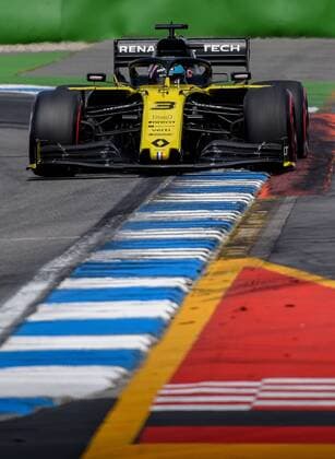 27.07.2019, xpsx, Motorsport FIA Formel 1, Mercedes Benz Großer Preis von Deutschland 2019 3.Freies Training v.l. Daniel Ricciardo (Renault F1 Team 3 AUS) Hockenheim