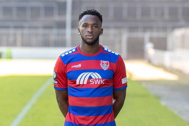 Osayamen Osawe; KFC Uerdingen; 3.Liga, Porträttermin 2019 2020